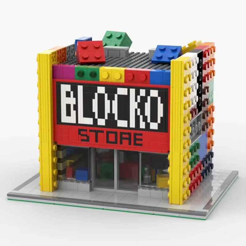 Moc The Simpsons The Blocko Store, Konstruktionsset, 1714 Teile - Bild 2