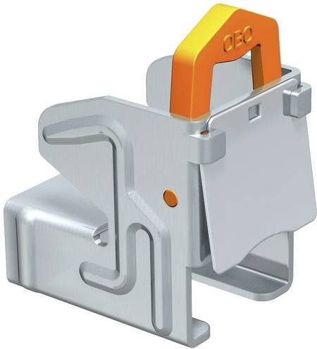 OBO Bettermann Trägerklammer 1408046 aus Metall in Silber - Bild 1