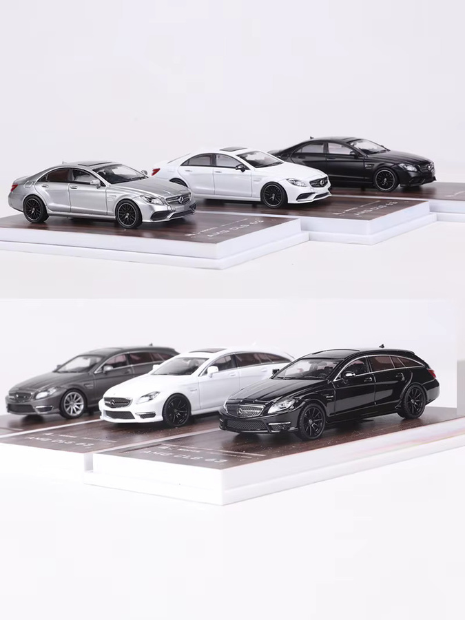 Bburago CLS63 Reiseversion und Limousinenversion, Legierungsmodellauto, 1:64 - Bild 2