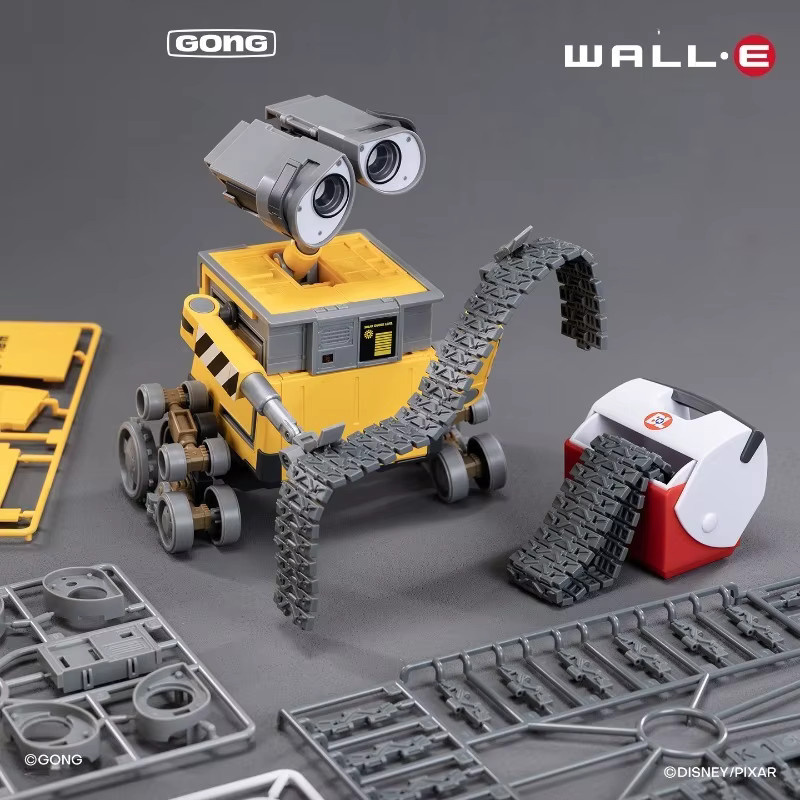 GONGG WALL-E Roboter, Modellbausatz, Figur, Gelb - Bild 2
