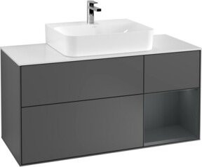 V&B Waschtischunterschrank Finion in Matt, Breite: 120 cm, Tiefe: 50,1 cm, Höhe: 50,1 cm - Bild 1