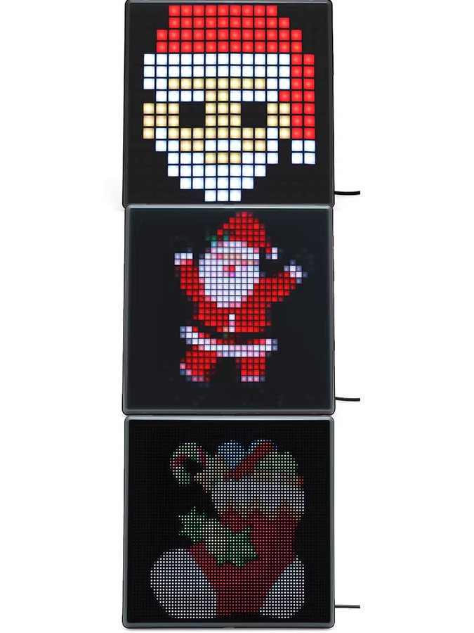 RYSJM RGB LED Pixel Display Panel Programmierbare Kunst Licht Lampe für Gaming und Anime Zimmer Dekoration - Bild 3
