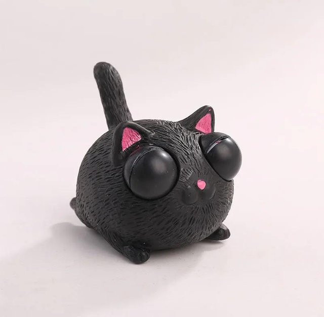 Binchi Outdoor Product Katzenaugen Knallende Quetschspielzeuge, schwarz - Bild 1