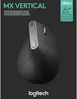 Logitech MX Vertical Ergonomische Maus, Graphitgrau, 4000 DPI, Bluetooth und USB-Verbindung - Bild 3