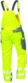 Elysee Warnlatzhose Colmar in Gelb/Grau, Größe 60, nach EN ISO 20471 Class 1 - Bild 1