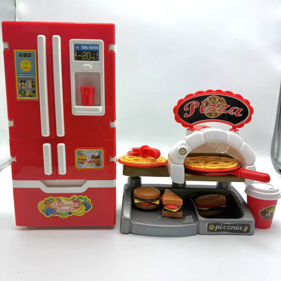 WUCHILD Spielzeug-Küchenset mit Spray-Wasser- und Dampffunktion, Multicolour Rollenspiel-Set für Kinder ab 3 Jahren - Bild 3