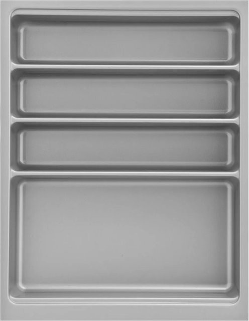 Agoform Besteckeinsatz-Set Scoop-2 mit Trenner aus Kunststoff in Silber, B/T/H: 47,4 x 36,6 x 5,9 cm - Bild 1