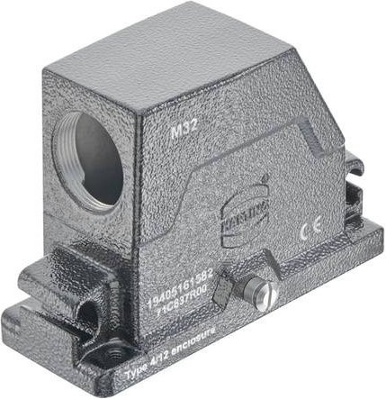 HARTING Tüllengehäuse Grau 19 40 516 1582 - Bild 1