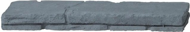 Kann Ziermauer Madoc Abdeckplatte Schiefergrau B/T/H: 47 x 13 x 4,5 cm - Bild 1