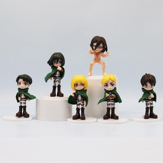Attack on Titan Eren Yeager Mikasa Ackerman Figur, ab 14 Jahren - Bild 1
