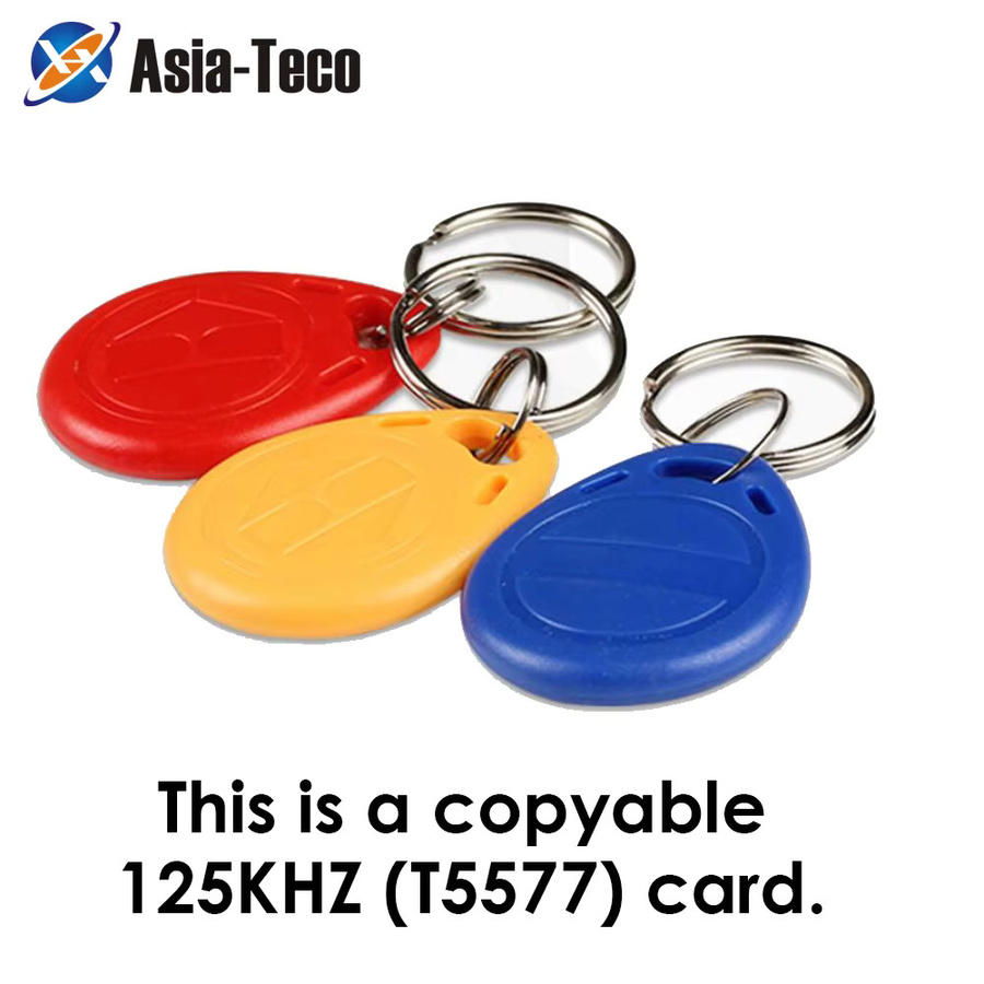 100 Stück Asia-Teco RFID Klon Karten 125kHz beschreibbare Proximity Tags in Multicolor für EM4305 EM5200 T5577 - Bild 1