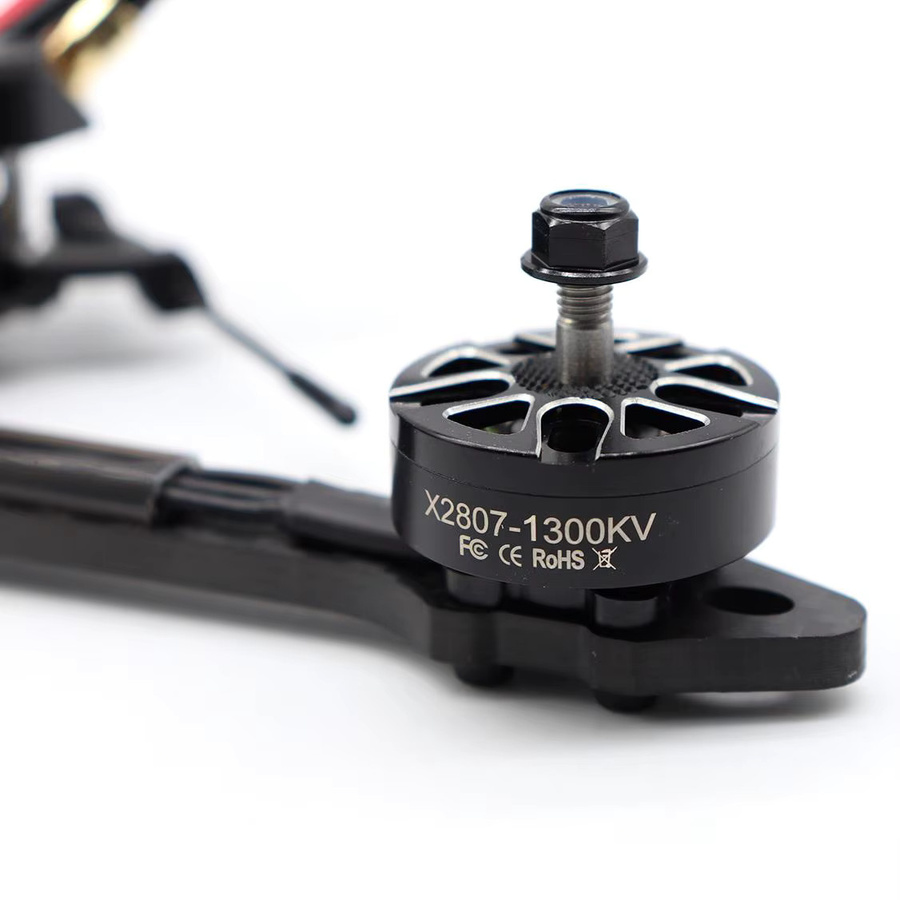 Faltbare 7-Zoll-FPV-Drohne PNP Langstrecken-Quadrocopter in Schwarz mit 2807 Motoren und 60 A Regler - Bild 4