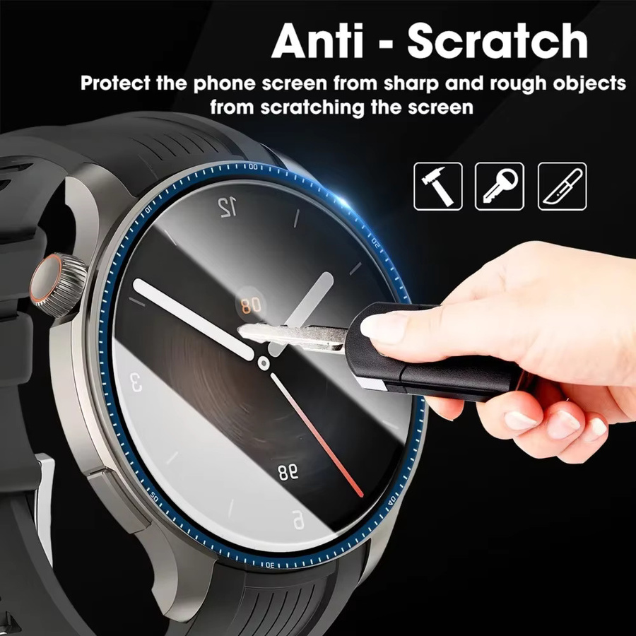 Displayschutzfolie Amazfit Balance 2, transparent, Unisex - Bild 2