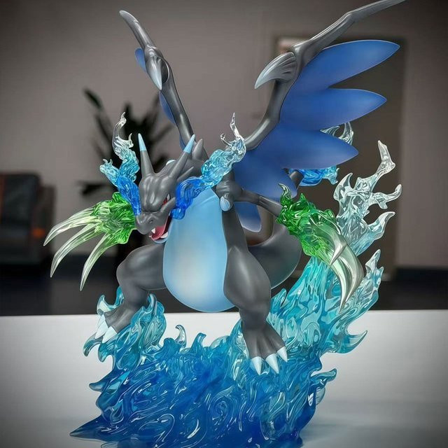 Bandai Pokémon Charizard X Evolution, Actionfigur, 19 cm - Bild 1