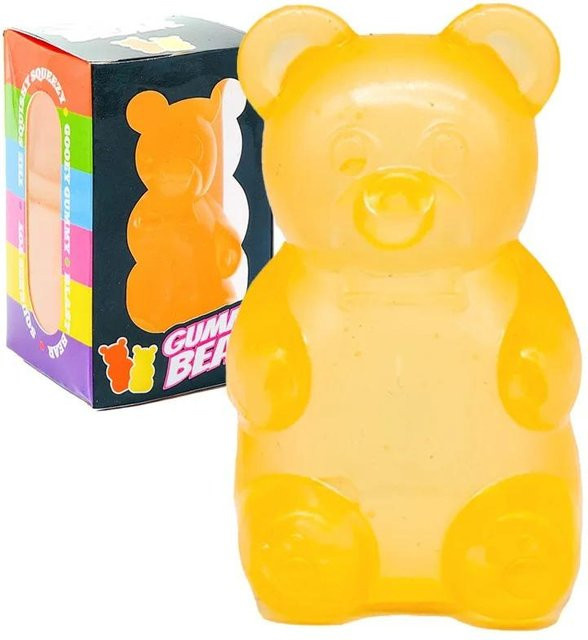 BC Pet Supplies Süßer Bär Malzose Quetschspielzeug, Buntes Sensorikspielzeug, DIY Bausatz - Bild 1