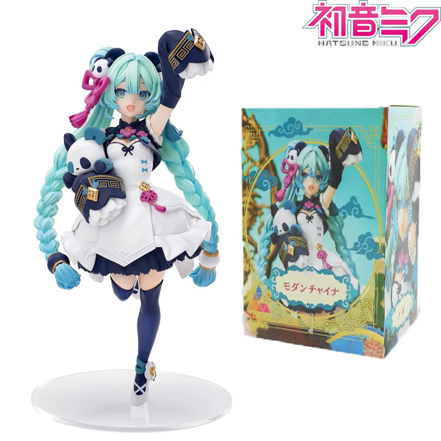 Bandai Hatsune Miku Mädchen, PVC-Modell-Dekorationen, bunt / mehrfarbig - Bild 2