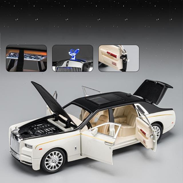 Linyi toy car Phantom Mansory Legierungsauto, 1:24, mit Licht und Sound, ab 4 Jahren - Bild 1