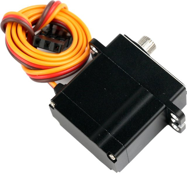wishiot Micro Digital RC Servo, Metall, 1:24, Schwarz - Bild 1