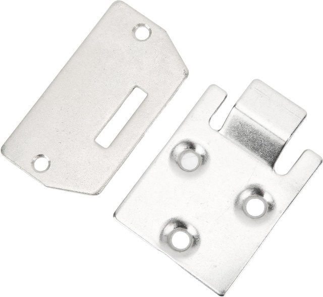 Club Car Sitzscharnier und Platten-Set 71610 G01 Ersatz für EZGO Medalist Modelle in Edelstahl-Optik Silber - Bild 1