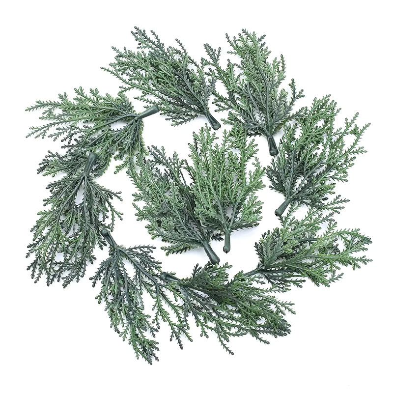 Smr Mini Weihnachtsbaum als künstliche Pflanze in Grün für deine Heimdekoration und Bastelarbeiten - Bild 3