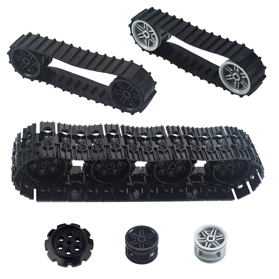 DUOP Bausteine Kette LinkBagger, Fahrzeuge, Schwarz - Bild 2