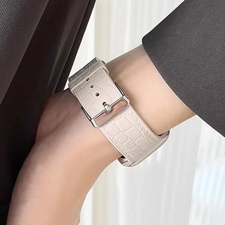 RWBANDS Uhrenarmband Silikon, Weiß, Unisex - Bild 4