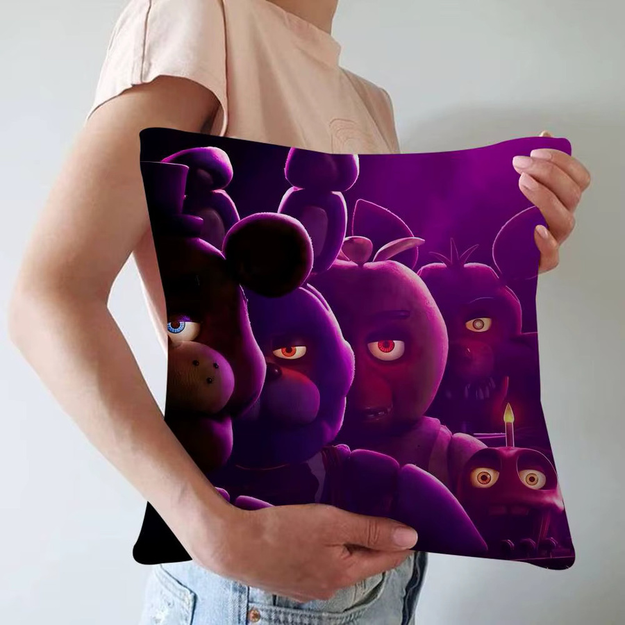 Beast Kingdom Five Nights At Freddy's Kissenbezug mit Grafikdesign, quadratisch, 30 x 30 cm - Bild 4