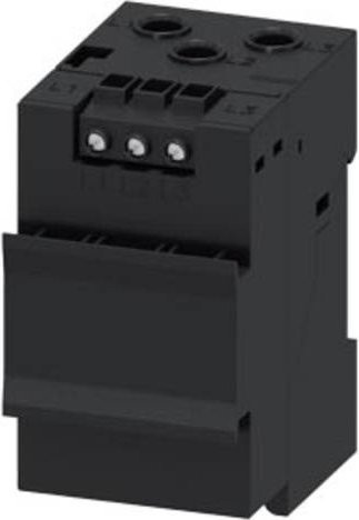Siemens 3UF7110-1AA01-0 SPS-Strom- und Spannungserfassungsmodul, Schwarz, 690 V/AC - Bild 1