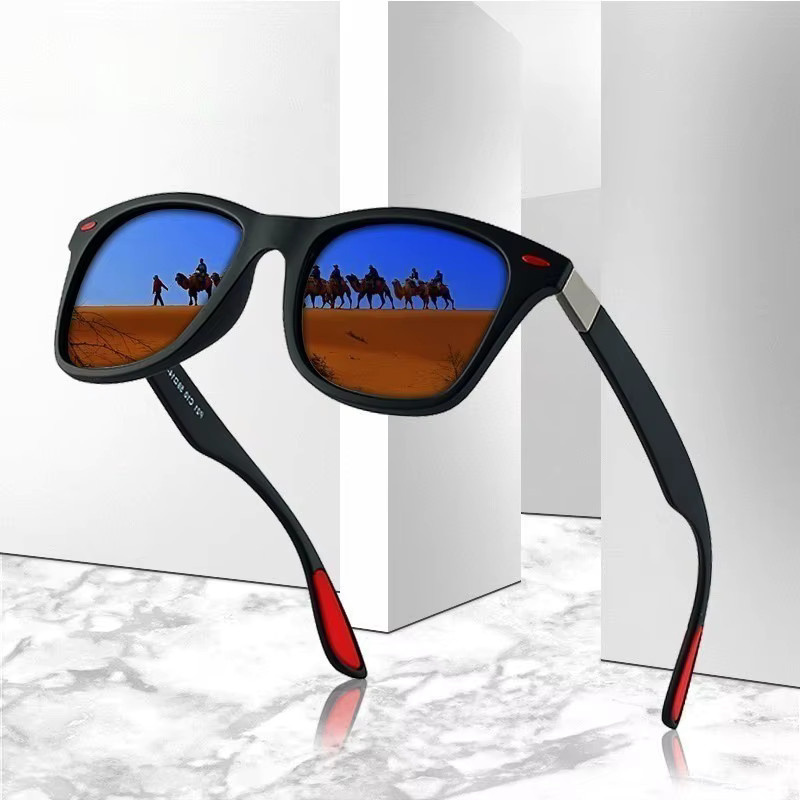 Fahren Sonnenbrille, Herren, Vollrand, Schwarz, Kunststoff, polarisiert - Bild 2