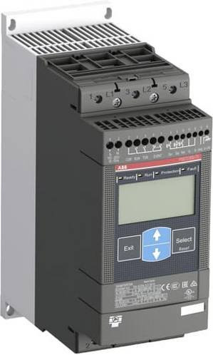 ABB PSE72-600-70 1SFA897107R7000 Sanftstarter in Grau mit 37kW und 72A Nennstrom - Bild 1