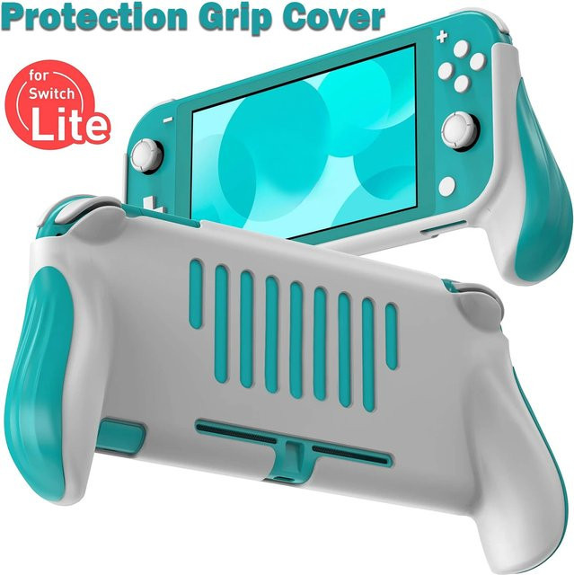 Stoßfeste Schutzhülle mit Griff für Nintendo Switch Lite in Blau - Bild 1