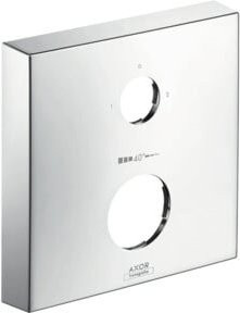 Hansgrohe Axor Verlängerungsrosette 2-Loch, eckig, Chrom - Bild 1
