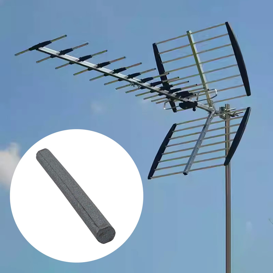 DAZZLEEX Anti-Interferenz-Ferritstab Pufferstab in Schwarz, Durchmesser: 10 mm, Länge: 100 mm für Kristall-Radioantennen - Bild 4