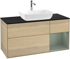 V&B Waschtischunterschrank Finion in Eiche Lackiert, Breite: 120 cm, Tiefe: 50,1 cm, Höhe: 50,1 cm - Bild 1