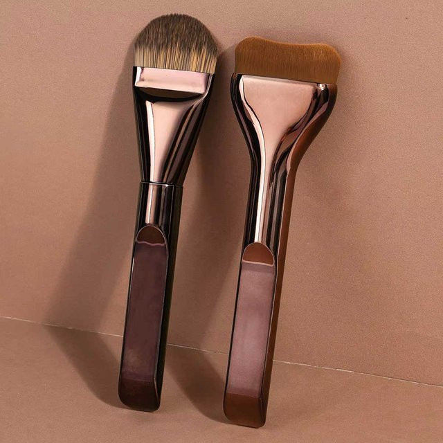 LUXEBLEND Make-up Pinsel Set, Synthetische Haare, 2 Stück - Bild 1