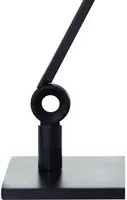 Waldmann Leuchtenfuß Tischleuchte aus Metall in Schwarz minimalistisches Design - Bild 1