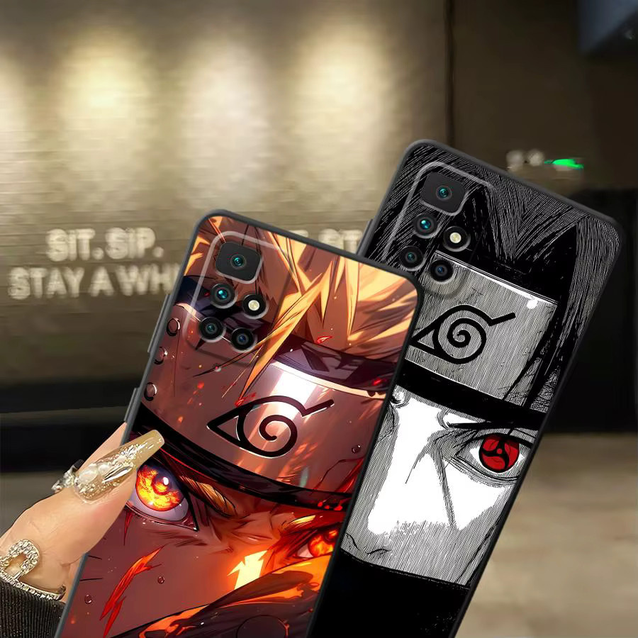 N-Naruto weiche Handyhülle für Xiaomi Redmi 14C 13C 10 A1 A2 Plus 9 A5 K40 K80 Pro A4 A3 12C in Schwarz und Multicolour - Bild 5