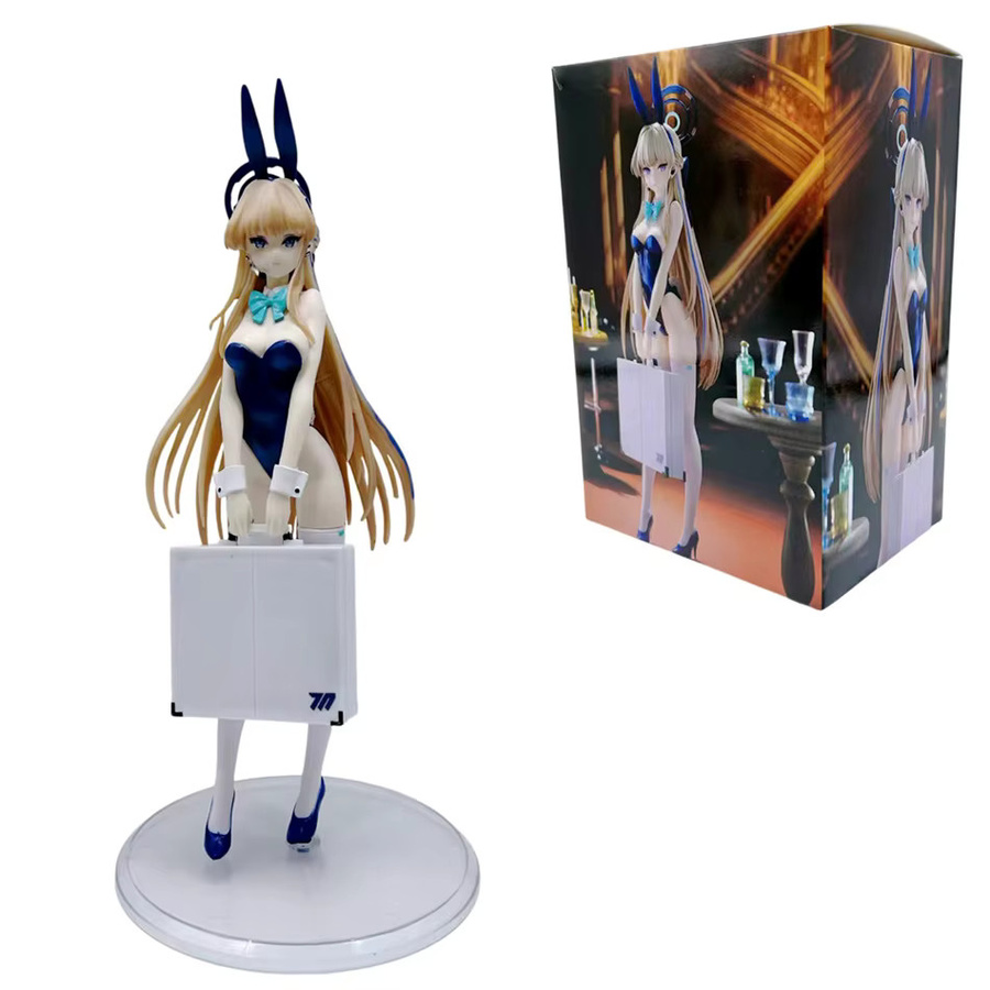 Bandai Blue Archive Bunny Girl Anime Actionfigur, Modellstatue, Kunststoff - Bild 4