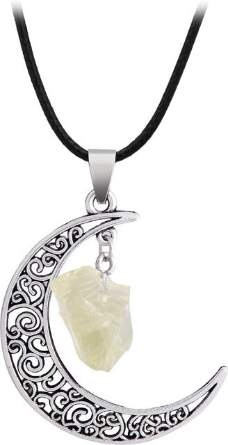 SANSWL Halskette, Amethyst Kristall, Silber, Unisex - Bild 1