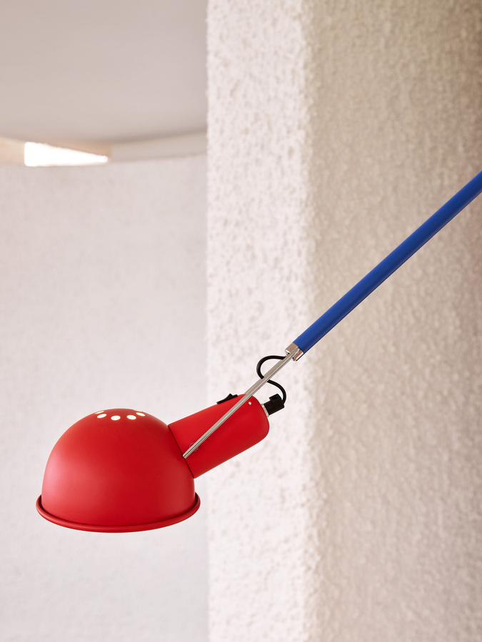 Flos 265 Chromatica Wandleuchte aus Stahl in Mehrfarbig mit E27 Fassung und verstellbarem Design - Bild 1