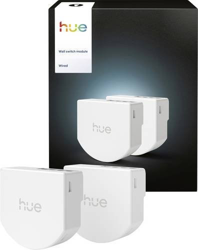 Philips Hue Wandschaltermodul Doppelpack Weiß für ZigBee Lampen im Netzbetrieb - Bild 1