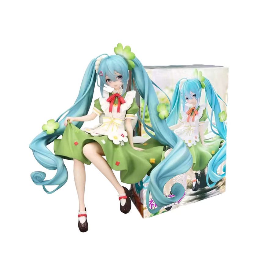 Bandai Hatsune Miku Noodle Stopper Actionfigur, 15cm, Kunststoff, Bunt - Bild 3