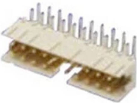 Amphenol 10072354-F01-38ULF Pfosten-Steckverbinder in Gold - Bild 1
