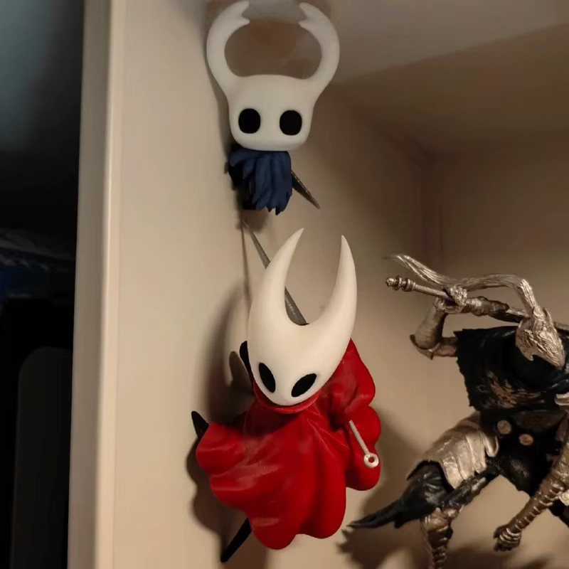 Bandai Hollow Knight: Silksong Anime Spiel Figur, Magnetischer Kühlschrank Aufkleber, Mini Puppe - Bild 3