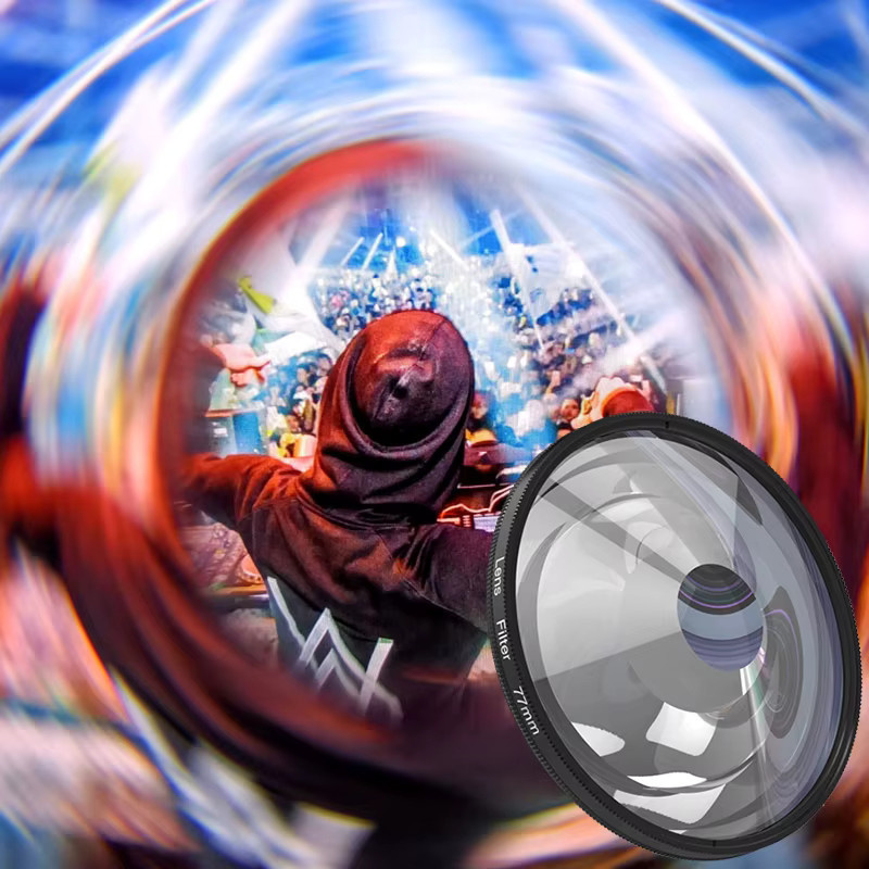 KnightX Kaleidoskop Prisma Swirl Filter für Spezialeffekte in der Fotografie, Schwarz, Durchmesser: 58 mm bis 82 mm - Bild 5