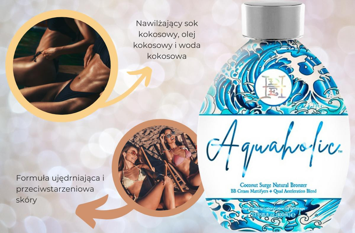 Ed Hardy Aquaholic Natural Bronzer, 400 ml, Unisex - Bild 2