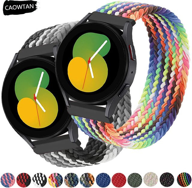 CAOWTAN Uhrenarmband Textil/NATO, Bunt, Unisex - Bild 1