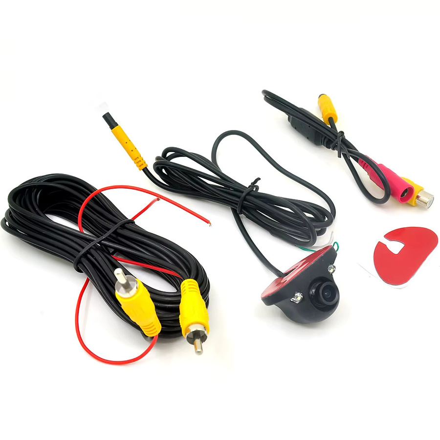 Auto Wayfeng WF 360-Grad-Mini-CCD-Rückfahrkamera-System mit Frontkamera und 2 LED-Nachtsichtlichtern in Schwarz - Bild 3