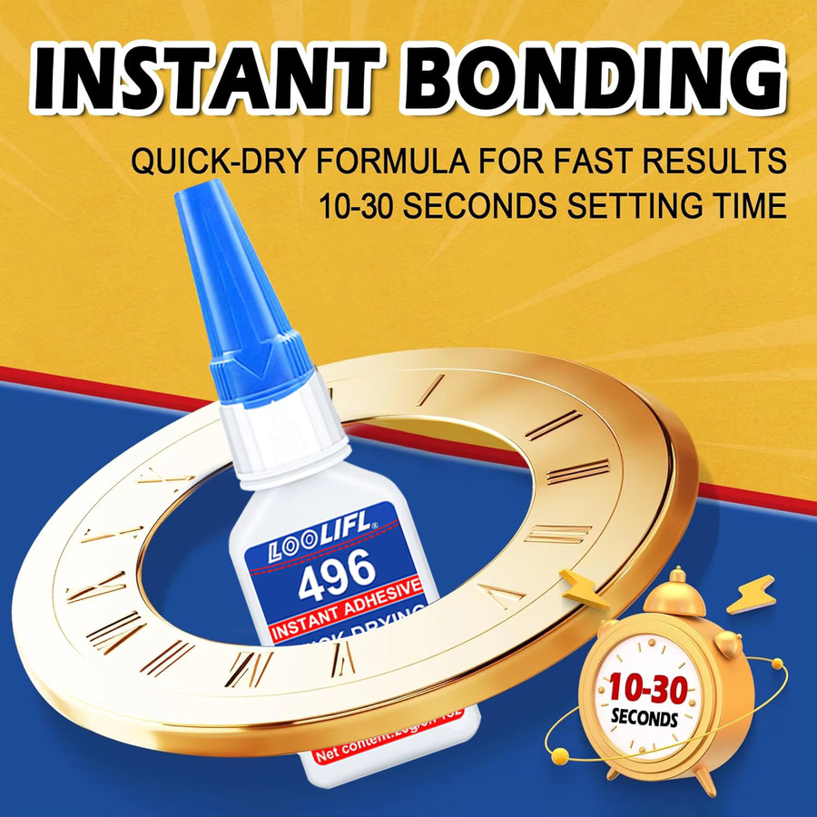 LOOLIFL Cyanacrylat-Universalkleber für Kunststoffe, Metalle, Holz und Glas, 2,0 ml - Bild 6