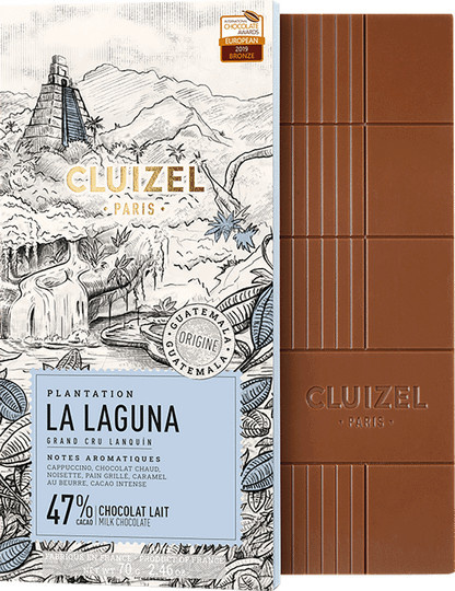 Cluizel Plantation La Laguna Vollmilch Schokolade 70 g - Bild 1